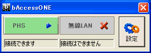 bアクセス