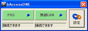 bアクセス