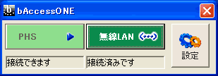 bアクセス